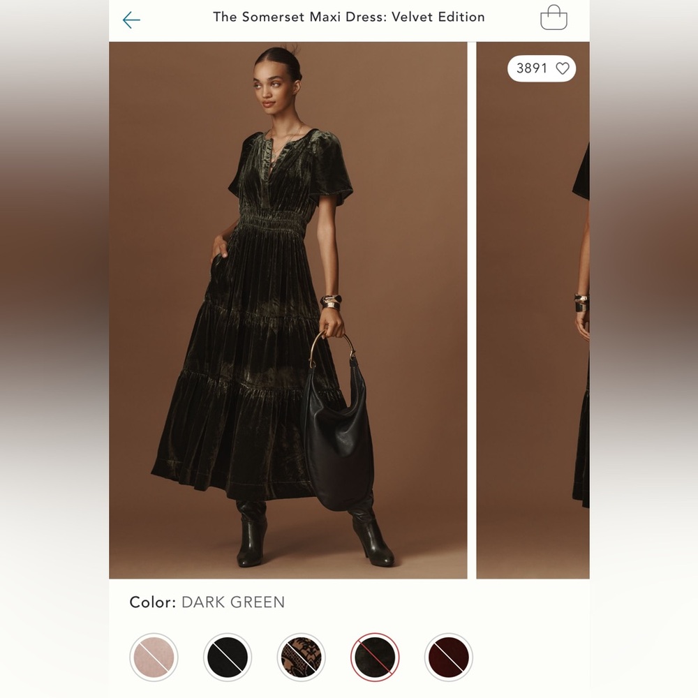 Somerset Maxi Velvet Edition NWT - Picture 2 of 12